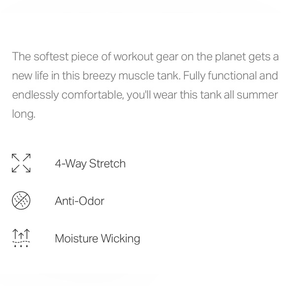 Vuori Men’s Zephyr pocket Tank L - Picture 4 of 5